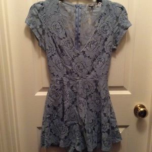 Light blue romper